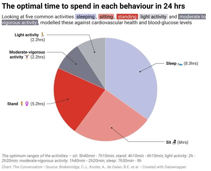 Учёные вычислили идеальное соотношение сна, сидячего положения и активности